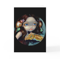 "Nymph with a Cuttlefish" Greeting Card