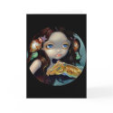 "Nymph with a Cuttlefish" Greeting Card