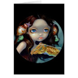 "Nymph with a Cuttlefish" Greeting Card