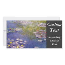Nympheas at Giverny Photo Card Template