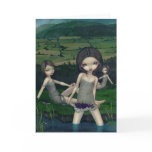 "Nymphs Collecting Berries" Greeting Card