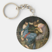 Nymphs Finding the Head of Orpheus Key Chains
