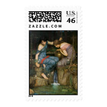 Nymphs Finding the Head of Orpheus Stamp