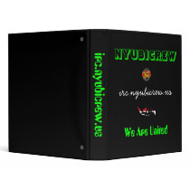 NYUBI CREW VINYL BINDER
