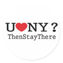 nywhite stickers