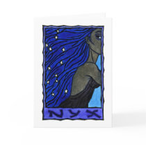 Nyx Greeting Card
