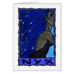 Nyx Greeting Card