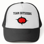 o 2 color,  TEAM OUTSIDERS Trucker Hat