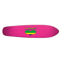 O Amor! - Love in Brazilian Valentine's Day Skate Board Decks