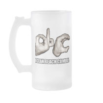 O.B.C. Frosted mug