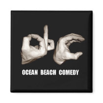 O.B.C. Magnet $2.85 by oceanbeachcomedy O.B.C. Magnet $2.85