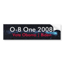 O-B One 2008 Starmap bumper stickers