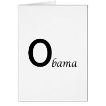O bama card