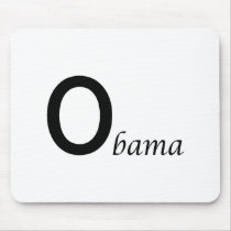 O bama mouse pads