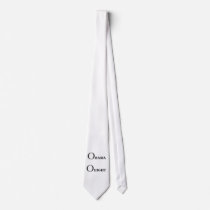 O BAMA O EIGHT White Tie