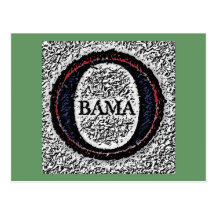 O-BAMA POST CARD