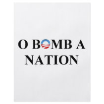 O BOMB A NATION flyers
