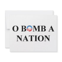 O BOMB A NATION invitations by 4y1n4t O BOMB A NATION invitations