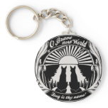 O Brave New World Keychain