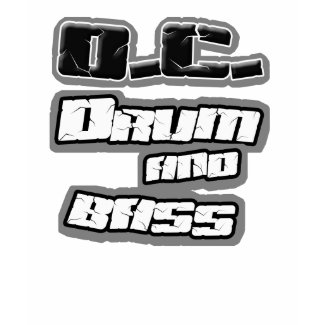 O.C. DRUM n BASS girls DnB t-shirt shirt