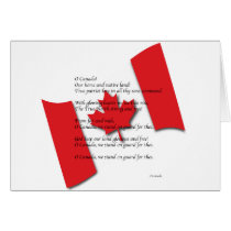 O Canada Card