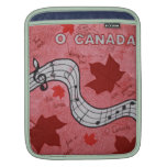 O Canada iPad Sleeves