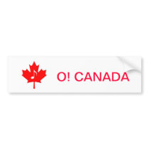 O! Canada ~ July 1st Bumper Sticker