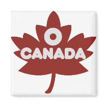 O Canada Fridge Magnets