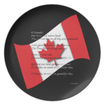O Canada Dinner Plates