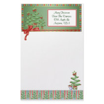 O Christmas Tree Holiday stationery