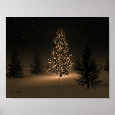 O Christmas Tree Poster