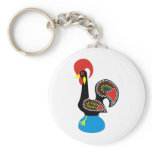 O Galo de Barcelos Keychain