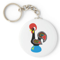 O Galo de Barcelos Keychain