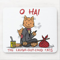 O Hai mousepads by ApeLad O Hai mousepads