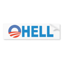 O HELL Gifts Bumper Sticker