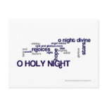 O Holy Night Postcard
