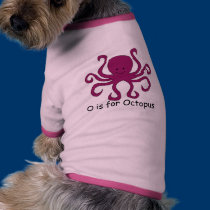 O is for Octopus pet clothing