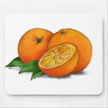 O is for Oranges Mouse Pad