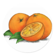 O is for Oranges stickers by allaboutdrums O is for Oranges stickers