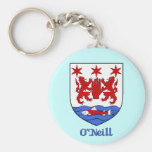 O' Neill Family Shield Keychain