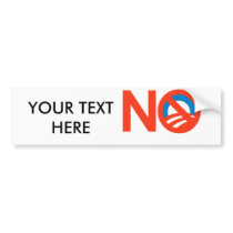 O No bumper stickers by antiobama O No bumper stickers