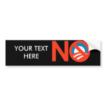 O No bumper stickers by antiobama O No bumper stickers