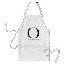 O: Obama for President T-shirt Apron