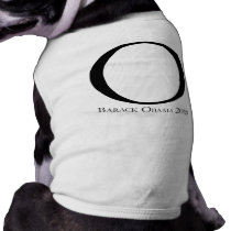 O: Obama for President T-shirt Dog Clothes