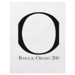 O: Obama for President T-shirt Flyer