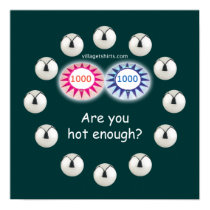 O Pinball Hot Enough Poster