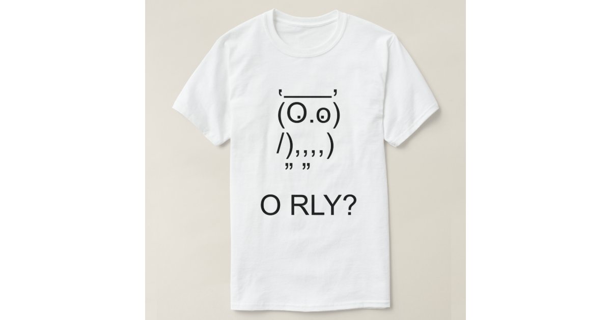 ascii t shirt