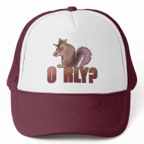 O RLY Squirrel hats