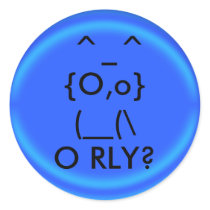 o rly? stickers by dragonphly o rly? stickers