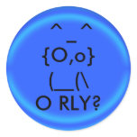 o rly? stickers